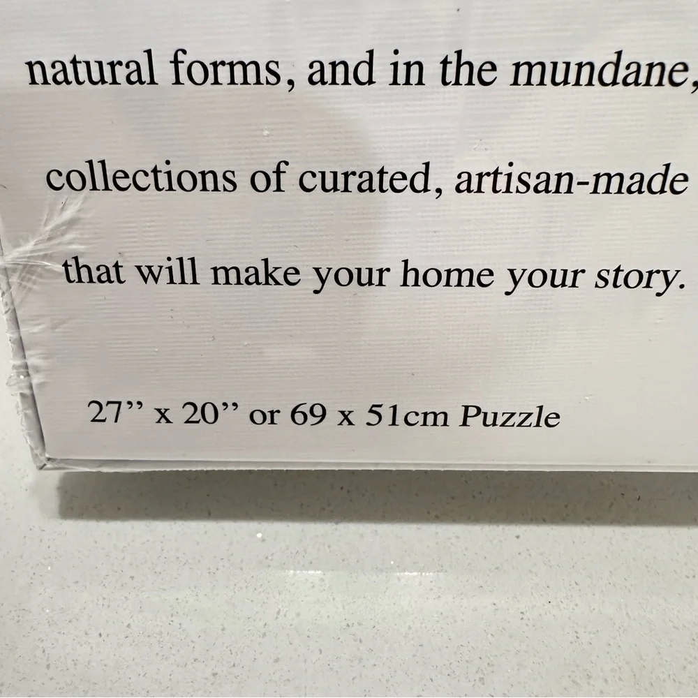 NEW SEALED‎ Rae Dunn 1000 piece puzzle Houseplants Succulents Cactus 27” x 20”
